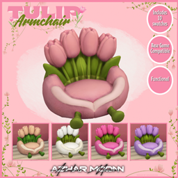 Tulip Armchair – Functional Maximalist Chair | Kawaii, Cute & Colorful | 10 Swatches project image