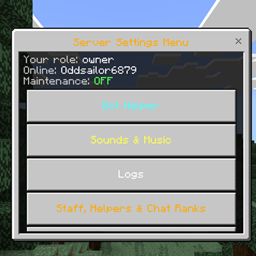 WORLD + SERVER SETTINGS [Remastered] project image