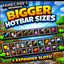 Bigger Hotbar logo