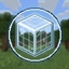 transparent glass logo