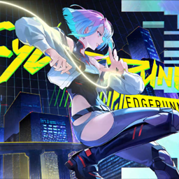 Animated Menu: Lucyna Wuthering Waves X Cyberpunk Edgerunners project image
