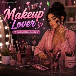 Makeup Lover Trait by KiaraSims4Mods - Tradução PTBR