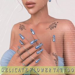 Delicate Flower Tattoo project image