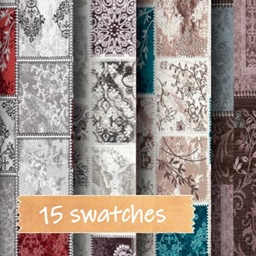 Vintage Patchwork Wallpaper logo