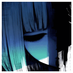 Animated Menu - Anime Girl Lycoris Monochrome for Minecraft 1.21 — Textures screenshot