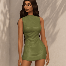 WHISPER MINI DRESS logo