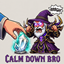Calm Down Bro logo
