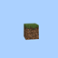 One grass block logo