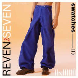 Deluxe Wide Leg Suede Pants project image