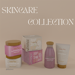 Kaziecc ~ Skincare Collection - Jar, Box, Bottle & Tube | 4 Pieces project image