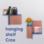 Hanging shelf Crox logo