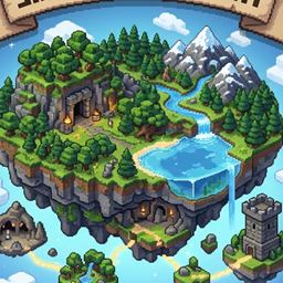Continental Floating Islands