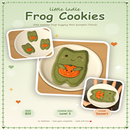Little Ladle: Frog Cookies Recipe By JellyPaws | Chinese Translation project image