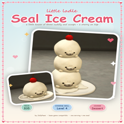 Little Ladle: Seal Ice Cream Recipe By JellyPaws | Chinese Translation project image