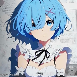 Animated Menu: Rem UI [Re: Zero] | Anime Girl UI logo