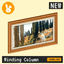 Raster Rabbit: Daily Drop - Winding Column | SHARED RHYTHM Landscape Collection (3 New Paintings) logo
