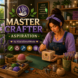 Master Crafter Aspiration by KiaraSims4Mods - Tradução PTBR project image