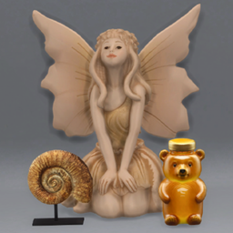 Fossil decor-honey  bear-fairy project image