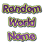Random World Name logo