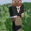 flint axe from no tree punching into rust rock logo