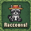 RACCOONS! by tapkamc logo