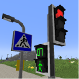 TrafficCraft: Traffic light countdown logo