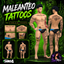 "Maleanteo" Tattoo Collection | Urban Tattoos for Sims 4 (Male) by SoulMica logo
