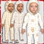 Infants Soft Beige Hooded Pajamas logo