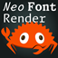 NeoFontRender logo