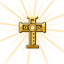 Golden Crucifix logo