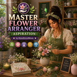Master Flower Arranger Aspiration by KiaraSims4Mods - Tradução PTBR project image