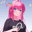 Animated Menu: Hitori Goto UI | Anime Girl UI logo