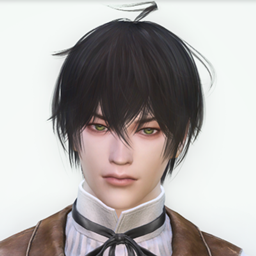 Ginko Hair 53 V2 - generic anime short hair logo