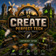 CREATE perfect tech - light weight logo
