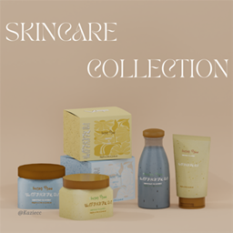 Kaziecc ~ Skincare Collection - Jar, Box, Bottle & Tube | 4 Pieces project image