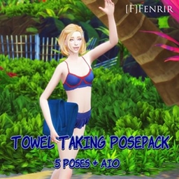 [F] Towel Taking Posepack project image