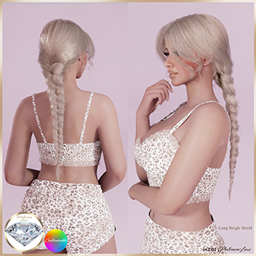 PL | Long Single Braid Hairstyle project image