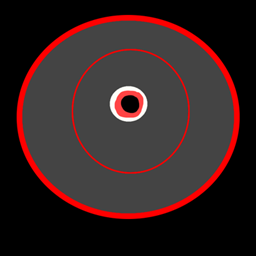 It comes from the darkness logo
