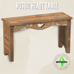 Rustic Heart Table project image