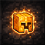Golden Helmet Glow logo