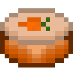 Carrot cake: the "Aimable" logo