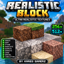 Realistic Block logo