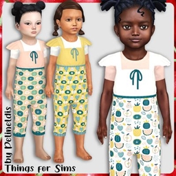 Toddler Fruity Jumpsuits project image