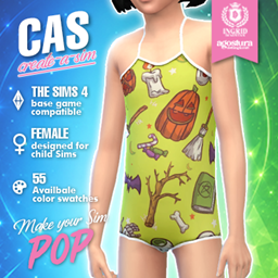 IDxA Swimsuit for Kids Pumpkin project image