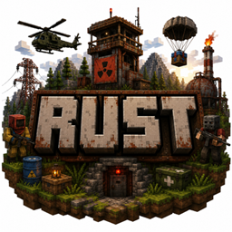 RUST (with map ) logo