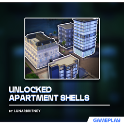 Unlocked Apartment Shells logo