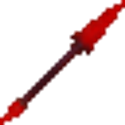 Spongs Red Spike Spear - by pufferleo project image