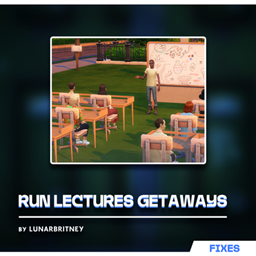 Run Lectures in Getaways logo