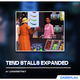 Tend Stalls Expanded logo