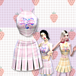 Nari Set - **BOTTOM** - 20 Gingham Swatches logo